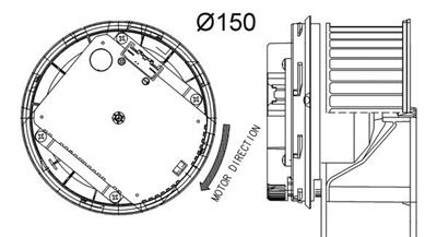 MAHLE ORIGINAL AB 263 000P Číslo výrobce: 8EW 351 151-011. EAN: 4057635016490.