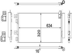 MAHLE ORIGINAL AC 312 001S