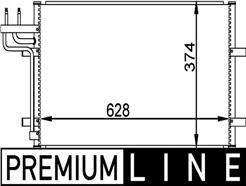 MAHLE ORIGINAL AC 374 000P