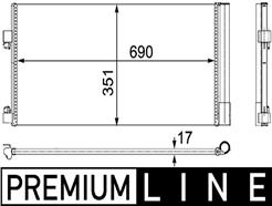 MAHLE ORIGINAL AC 486 000P
