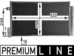 MAHLE ORIGINAL AC 505 000P