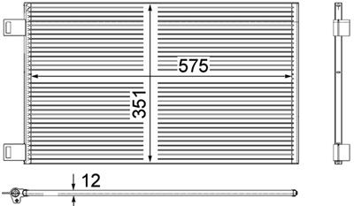 MAHLE ORIGINAL AC 569 000P Číslo výrobce: 351309161. EAN: 4057635024440.
