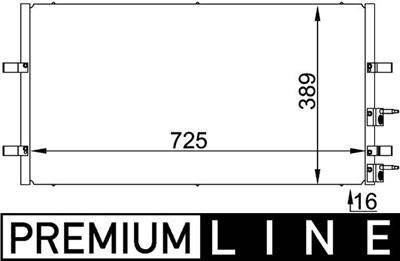 MAHLE ORIGINAL AC 695 000P Číslo výrobce: 351318411. EAN: 4057635025805.