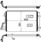 MAHLE ORIGINAL AC 697 000S