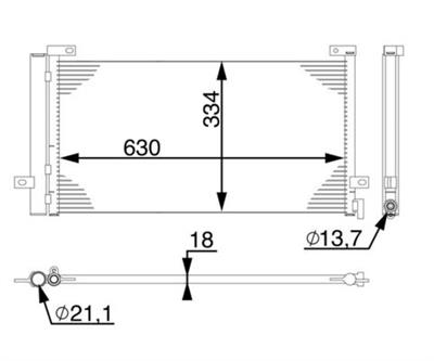 MAHLE ORIGINAL AC 74 000S Číslo výrobce: 351008524. EAN: 4057635018340.