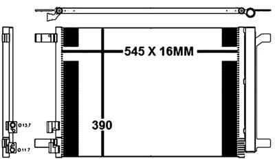 MAHLE ORIGINAL AC 772 000P Číslo výrobce: 351343111. EAN: 4057635026581.