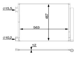 MAHLE ORIGINAL AC 78 000S