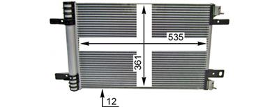 MAHLE ORIGINAL AC 886 000P Číslo výrobce: 351345121. EAN: 4057635028301.