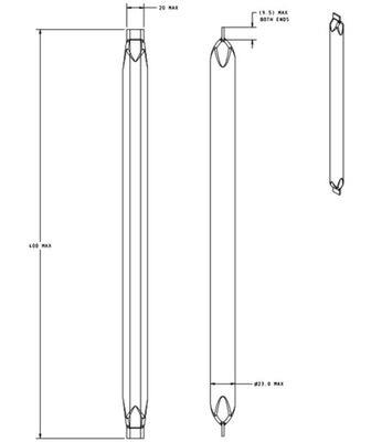 MAHLE ORIGINAL AD 295 000P Číslo výrobce: 351335301.