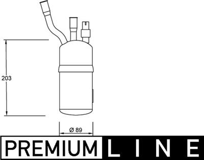 MAHLE ORIGINAL AD 40 000P Číslo výrobce: 351192321. EAN: 4057635041256.