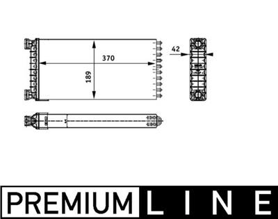 MAHLE ORIGINAL AH 130 000P Číslo výrobce: 351312551. EAN: 4057635046251.