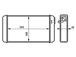 MAHLE ORIGINAL AH 154 000S