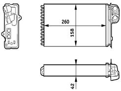 MAHLE ORIGINAL AH 162 000S