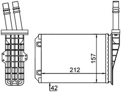 MAHLE ORIGINAL AH 209 000S