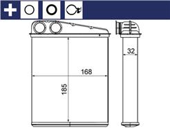 MAHLE ORIGINAL AH 8 000S