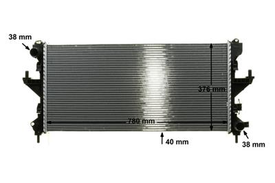 MAHLE ORIGINAL CR 1034 000P Číslo výrobce: 8MK 376 750-431. EAN: 4057635092289.