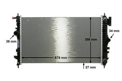 MAHLE ORIGINAL CR 1103 000P Číslo výrobce: 376754361. EAN: 4057635093019.