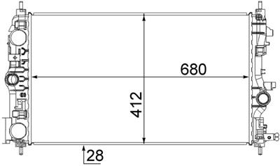 MAHLE ORIGINAL CR 1782 000S Číslo výrobce: 376787541. EAN: 4057635099875.