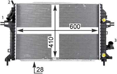 MAHLE ORIGINAL CR 1857 000P Číslo výrobce: 376790031. EAN: 4057635100755.