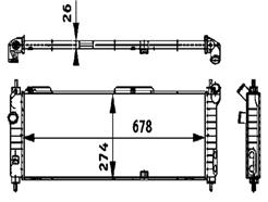 MAHLE ORIGINAL CR 355 000S