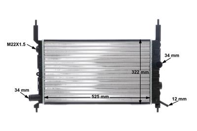 MAHLE ORIGINAL CR 446 000S Číslo výrobce: 376716071. EAN: 4057635085298.