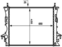 MAHLE ORIGINAL CR 459 000S