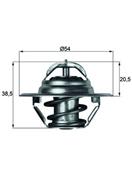 MAHLE ORIGINAL TX 3 87D