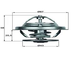 MAHLE ORIGINAL TX 19 75D