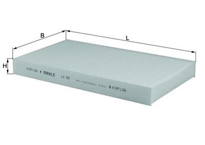 MAHLE ORIGINAL LA 56 Číslo výrobce: 76417711. EAN: 4009026506370.