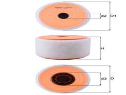 MAHLE ORIGINAL LX 2607/2