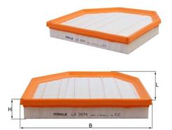 MAHLE ORIGINAL LX 2074