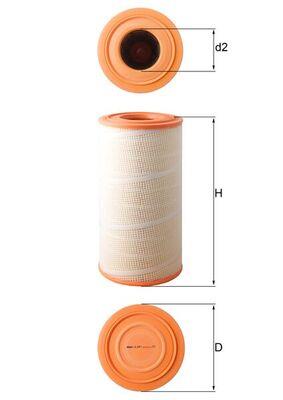 MAHLE ORIGINAL LX 619/1 Číslo výrobce: 72446828. EAN: 4009026972663.