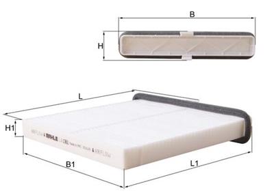 MAHLE ORIGINAL LA 1361 Číslo výrobce: 72477652. EAN: 4057635009676.