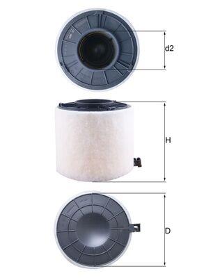 MAHLE ORIGINAL LX 4407 Číslo výrobce: 72455785. EAN: 4009026978252.