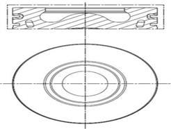 MAHLE ORIGINAL 013 PI 00136 000
