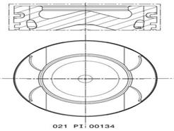 MAHLE ORIGINAL 021 PI 00134 002