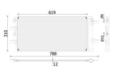 MAHLE ORIGINAL AC 892 000P Číslo výrobce: 351009691. EAN: 4057635127271.