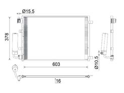 MAHLE ORIGINAL AC 923 000S
