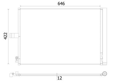MAHLE ORIGINAL AC 932 000S Číslo výrobce: 351011254. EAN: 4057635127677.