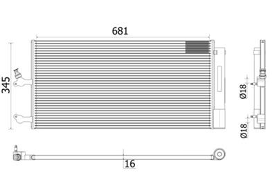 MAHLE ORIGINAL AC 942 000P Číslo výrobce: 351011331. EAN: 4057635130073.