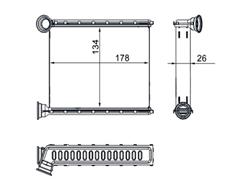MAHLE ORIGINAL AH 272 000S