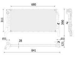 MAHLE ORIGINAL CR 2310 000P