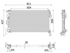 MAHLE ORIGINAL CR 2335 000P