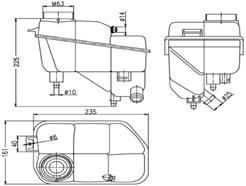 MAHLE ORIGINAL CRT 202 000S
