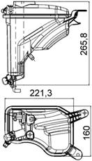 MAHLE ORIGINAL CRT 207 000S