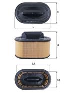 MAHLE ORIGINAL LX 2966