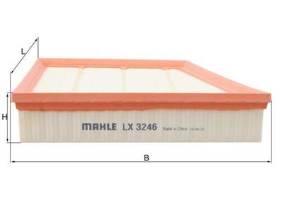 MAHLE ORIGINAL LX 3246 Číslo výrobce: 70586485. EAN: 4009026902240.
