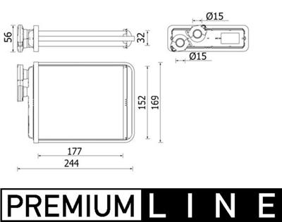 MAHLE ORIGINAL AH 277 000P Číslo výrobce: 351009741. EAN: 4057635127790.