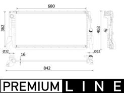 MAHLE ORIGINAL CR 2315 000P