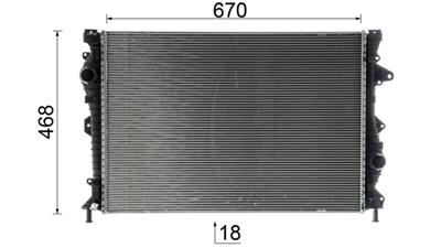 MAHLE ORIGINAL CR 953 000P Číslo výrobce: 8MK 376 749-041. EAN: 4057635091435.